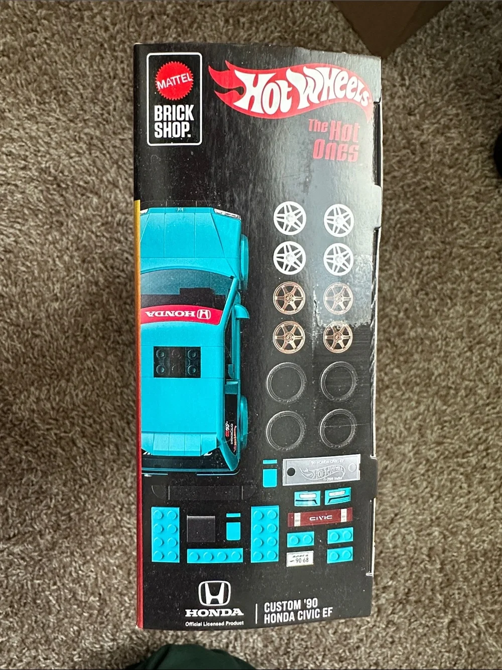 Lego Teal Honda Civic EF Building Set